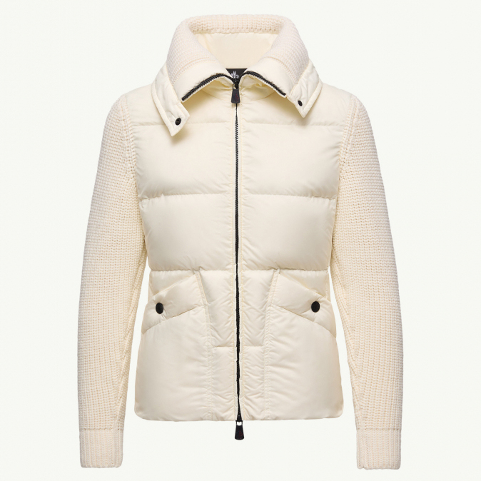 Cardigan 'Padded Zip-Up' pour Femmes