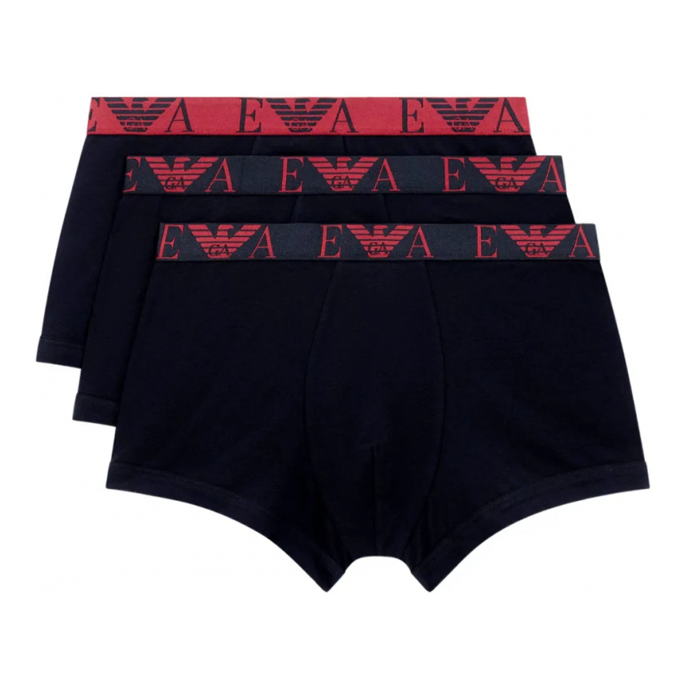 Boxer 'Logo-Waistband' pour Hommes - 3 Pièces