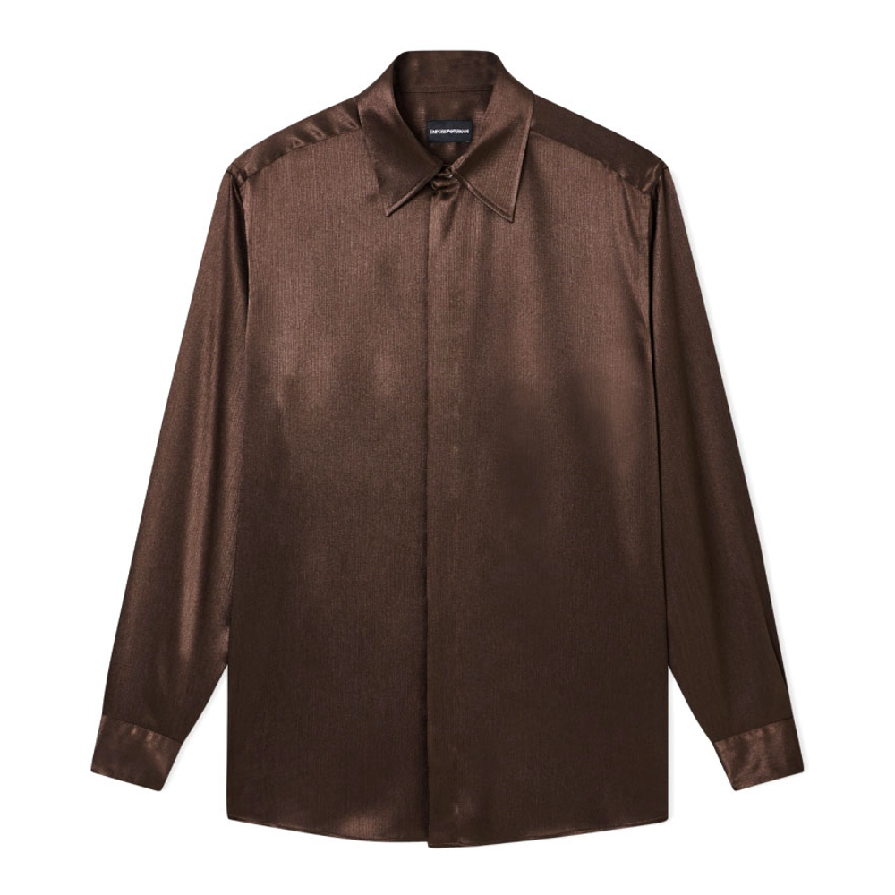 Chemise 'Pleated Fabric' pour Hommes