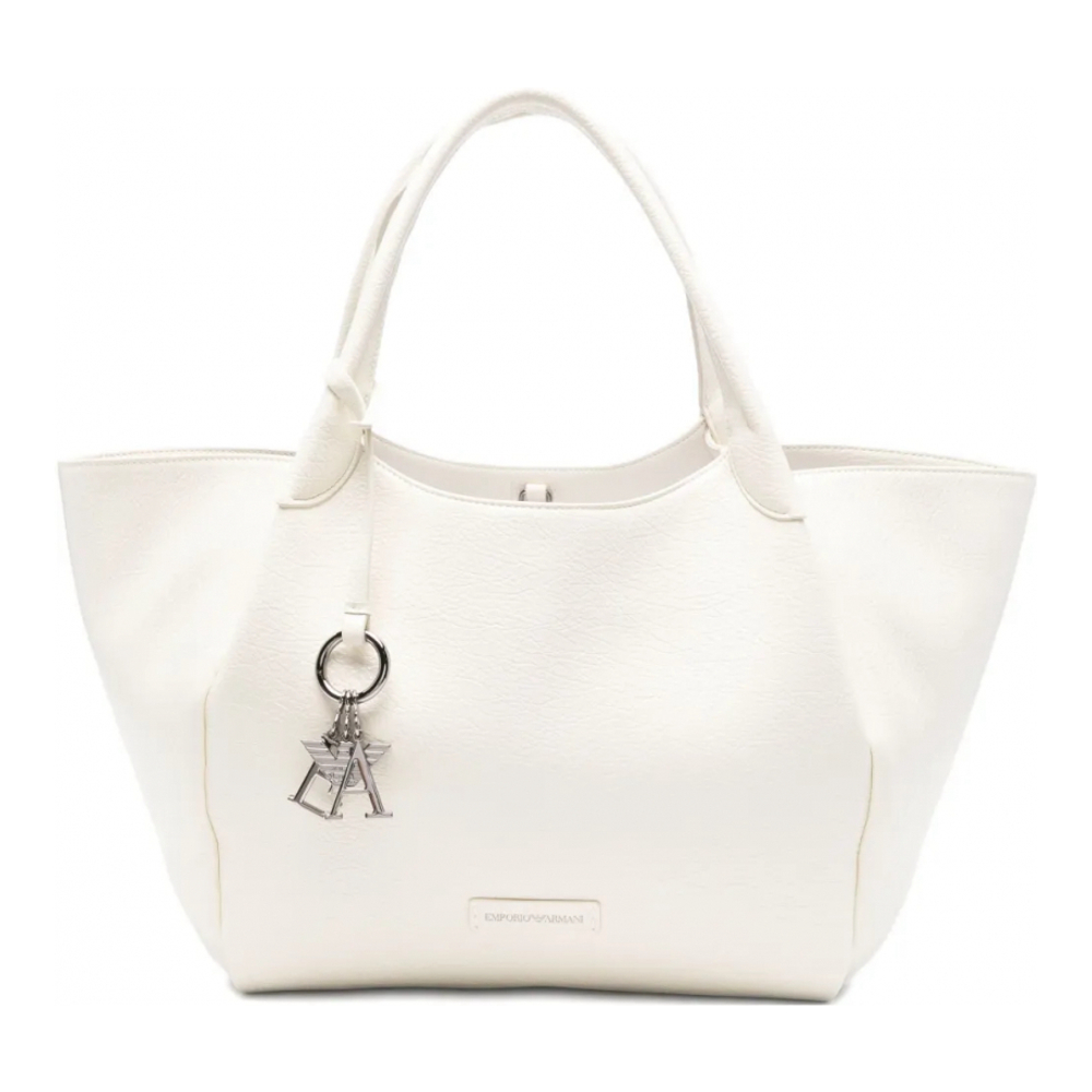 'Logo-Charm' Tote Handtasche für Damen