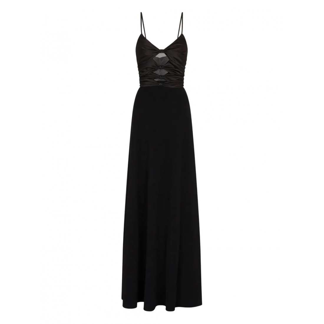 'Bow-Embellished' Maxi Kleid für Damen