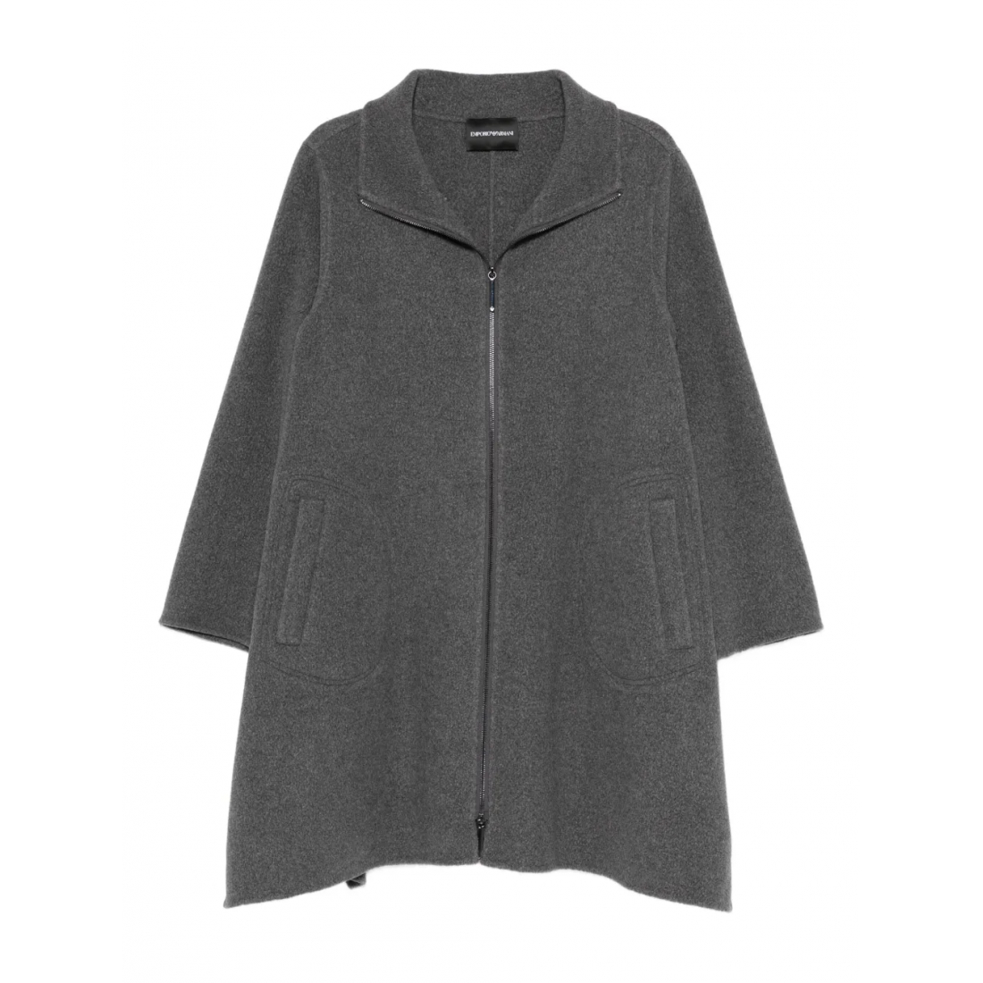 'Zip-Up' Mantel für Damen