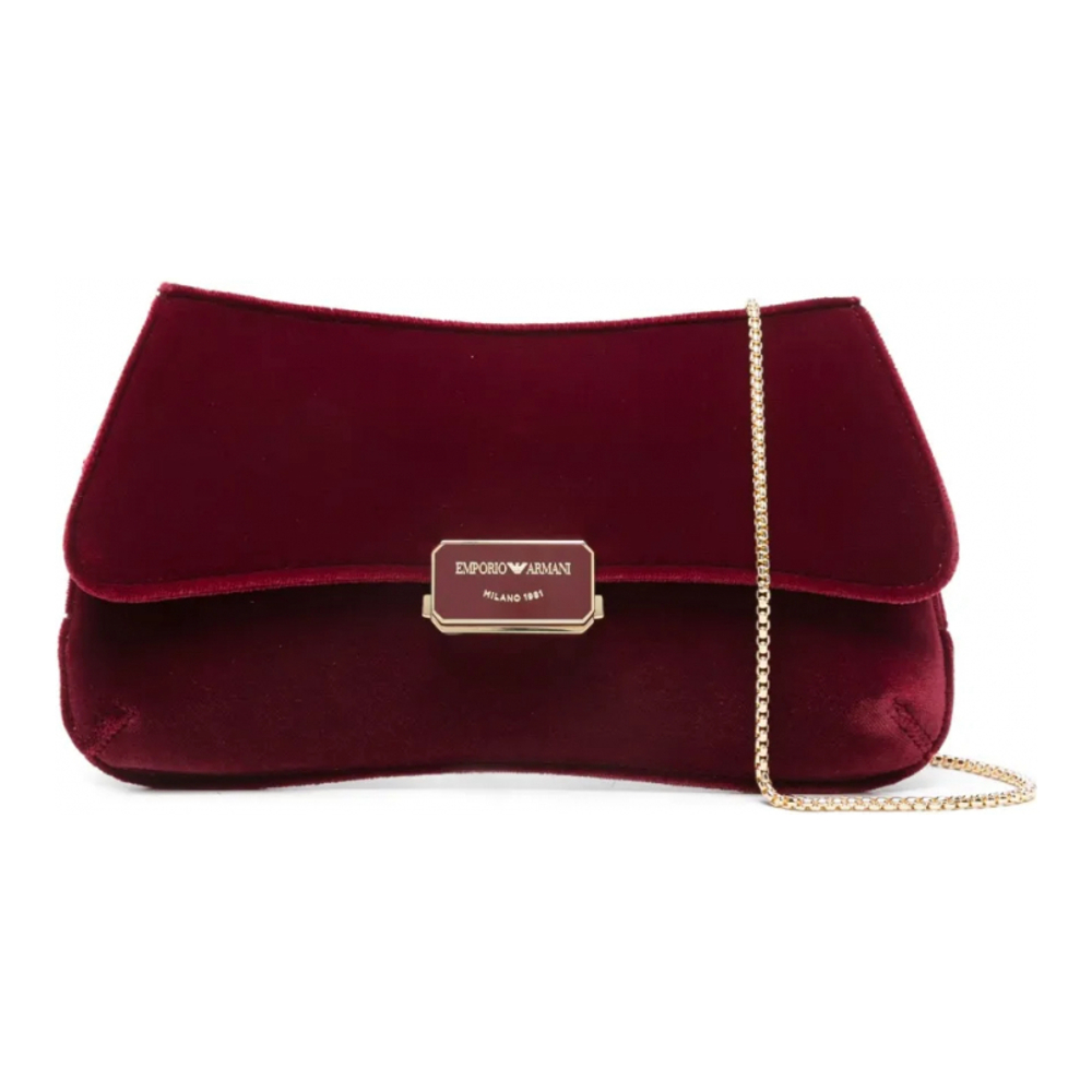 Women's 'Logo-Plaque' Clutch