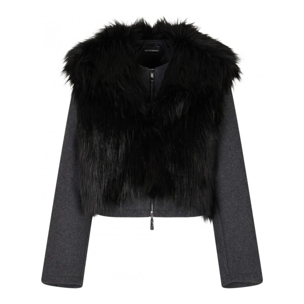 Women's 'Faux-Fur Long-Sleeve' Jacket