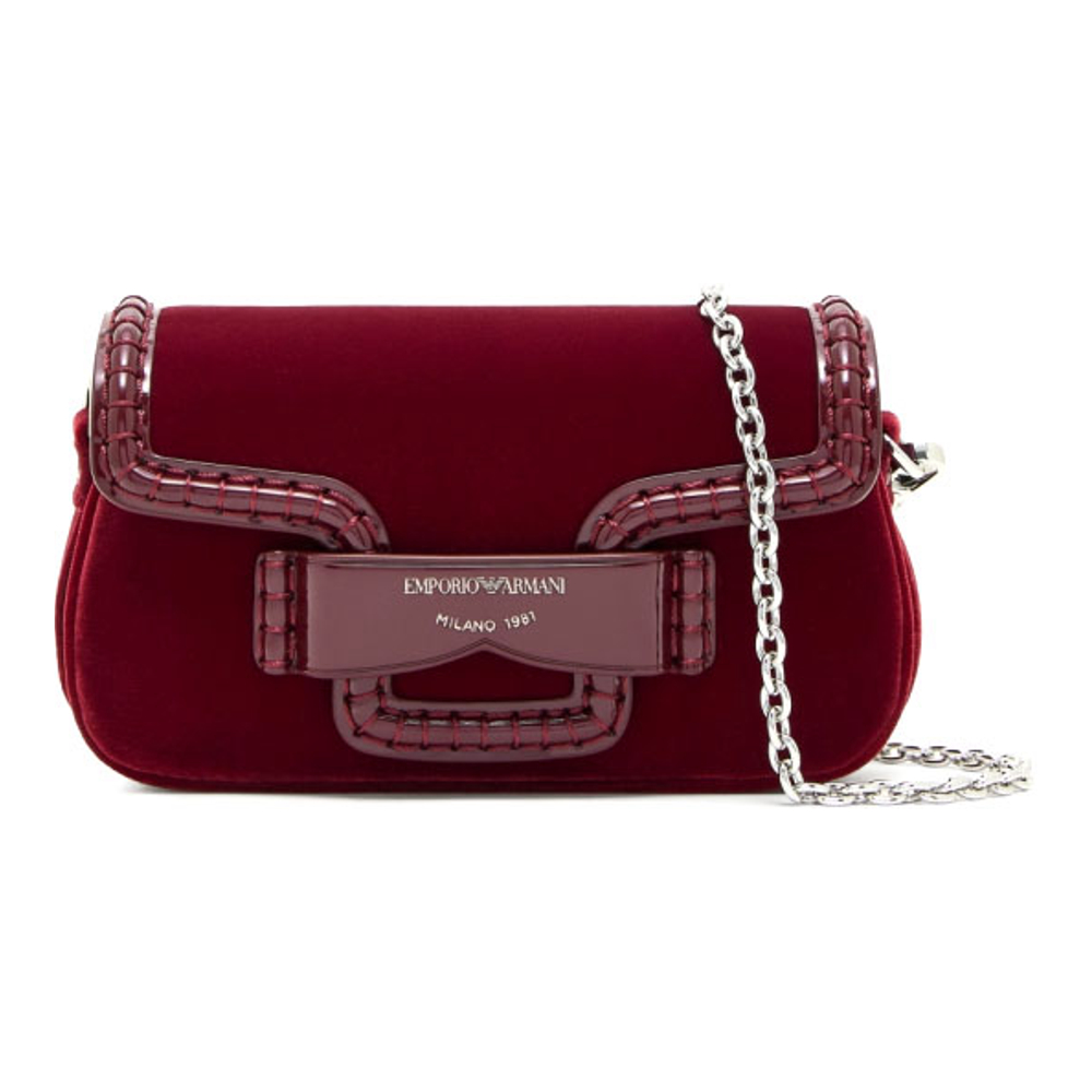 'Small Velvet' Schultertasche für Damen