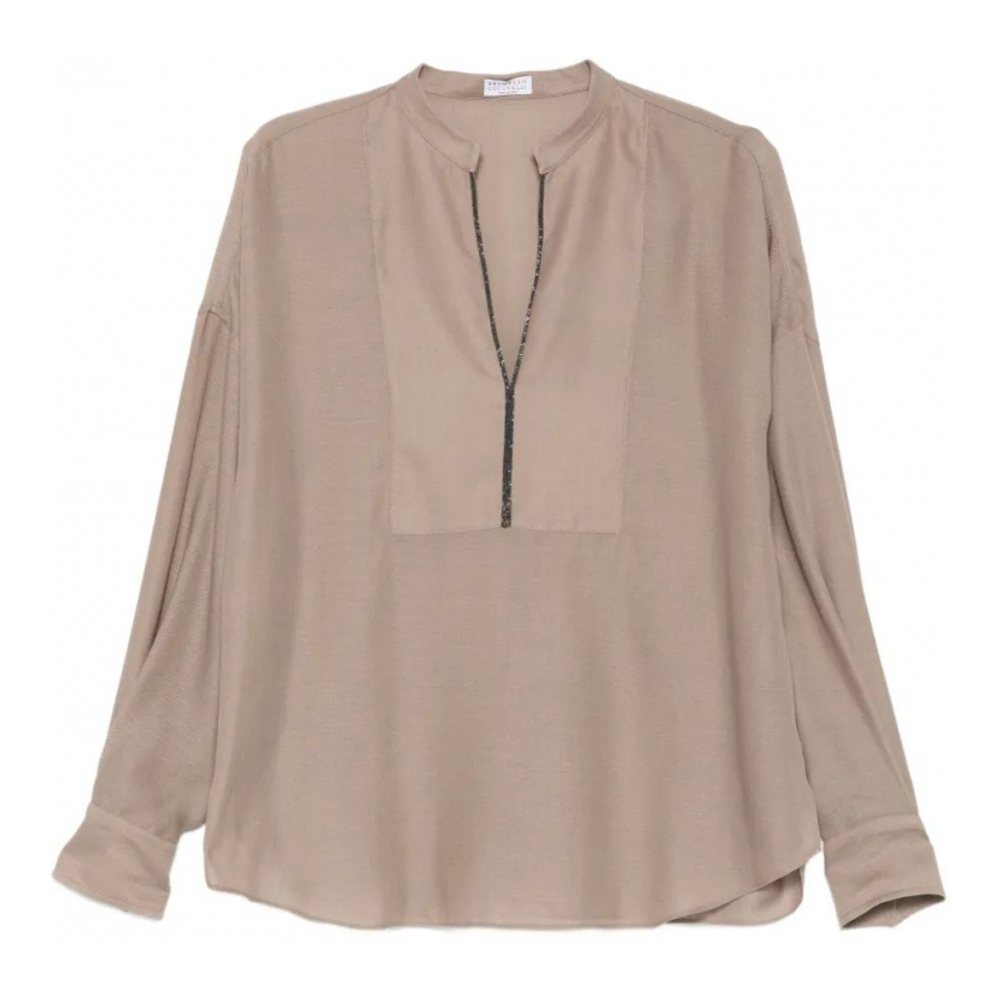 Chemise 'Stone-Embellished' pour Femmes