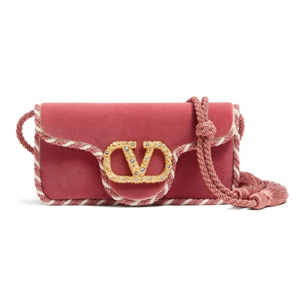 Women's 'Locò Jewel-Embellished Vlogo' Clutch