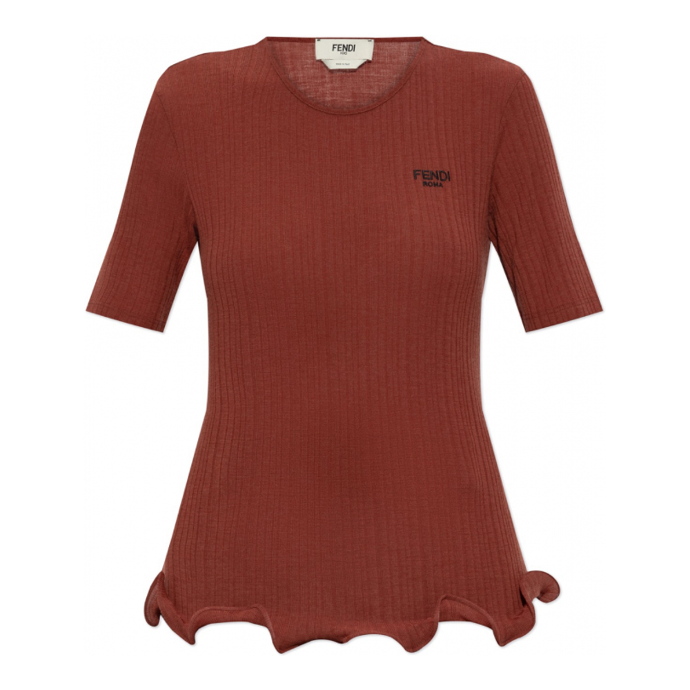 T-shirt 'Ruffled' pour Femmes