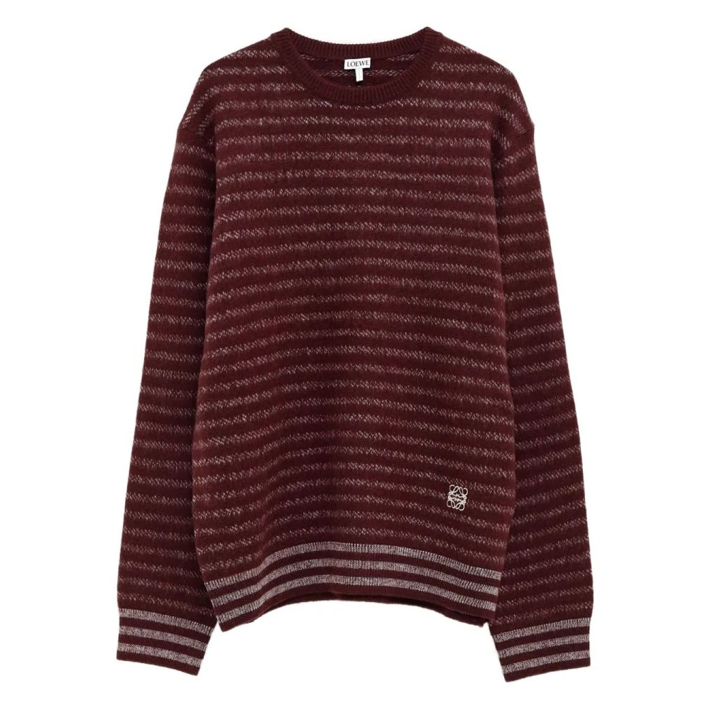 Men's 'Striped Logo-Embroidered' Sweater