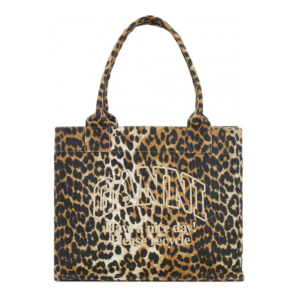 Sac Cabas 'Leopard-Print' pour Femmes