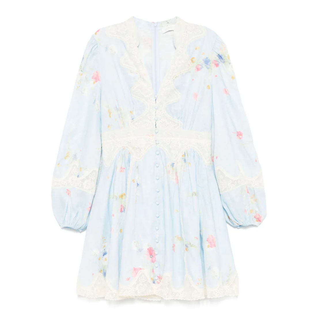 Robe mini 'Lucky Lace Plunge' pour Femmes