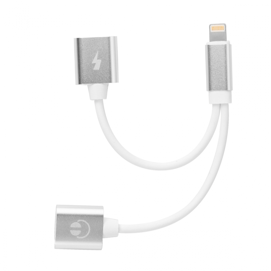 Adaptateur Lightning 1 Male Et 2 Femelles Ios 11