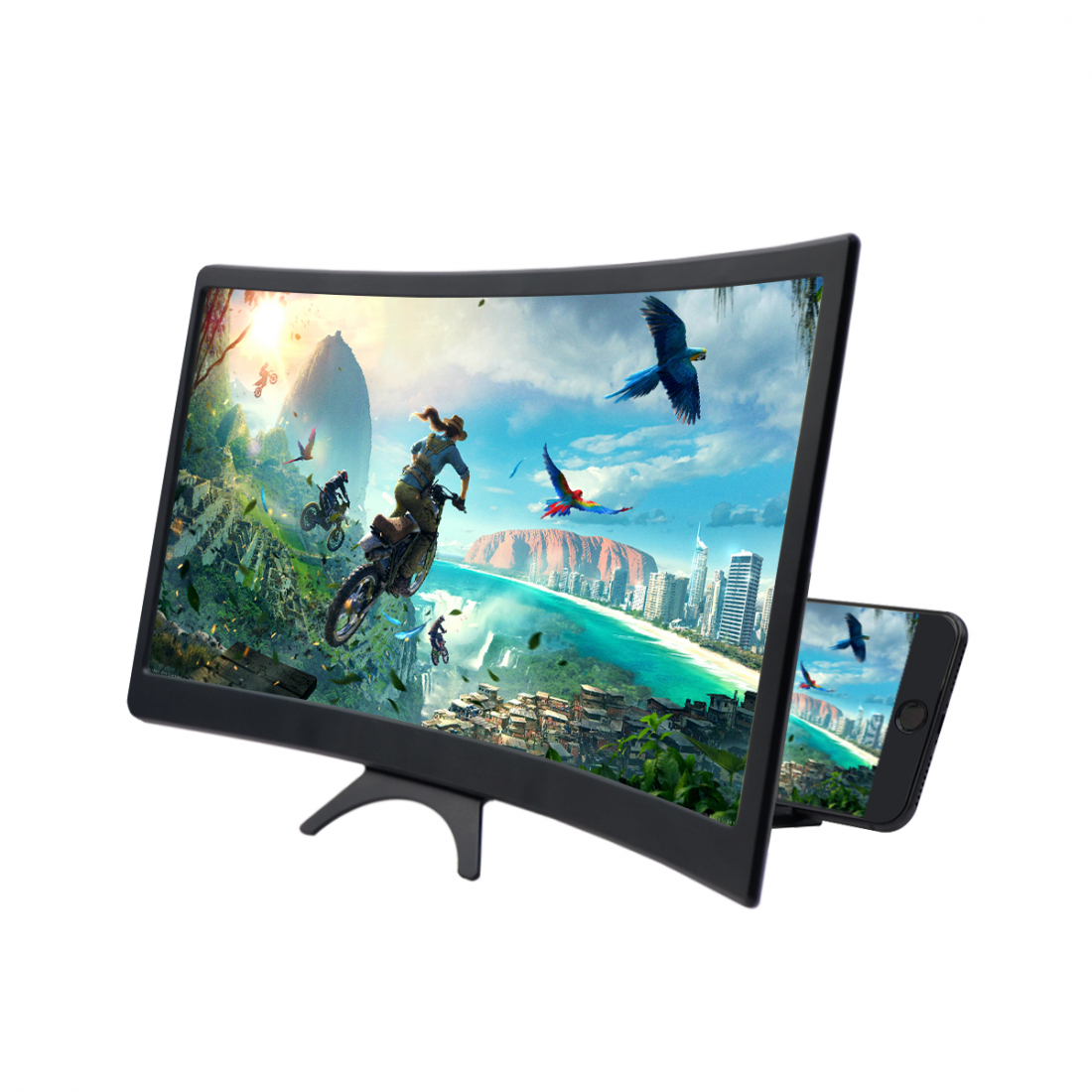 Support Et Agrandisseur D'Ecran