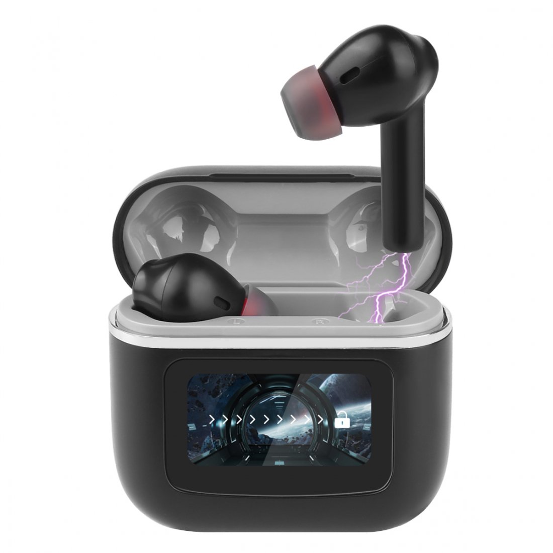 Ecouteurs  Avec Ecran Led Bluetooth