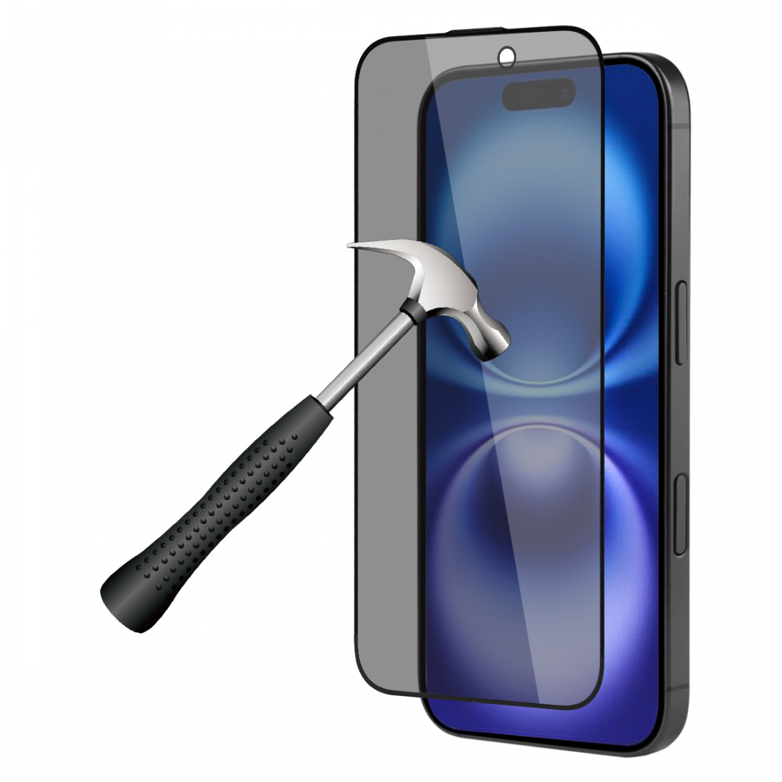 Platyne Displayschutz aus gehärtetem Glas für iPhone 16 – staubdicht, blasenfrei und hohe Widerstandsfähigkeit