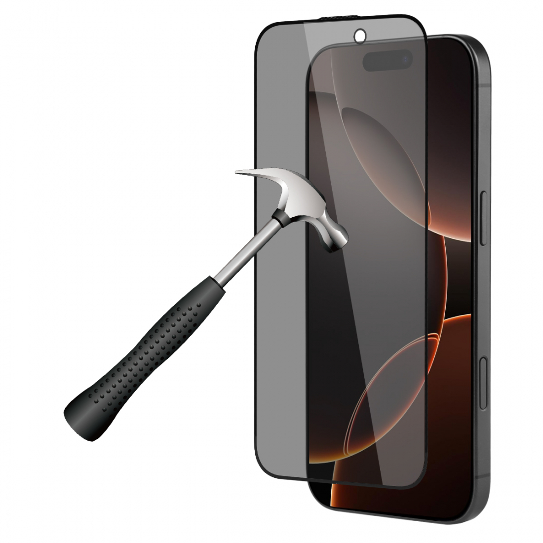 Platyne Displayschutz aus gehärtetem Glas für iPhone 16 Pro Max – staubdicht, blasenfrei und hohe Widerstandsfähigkeit