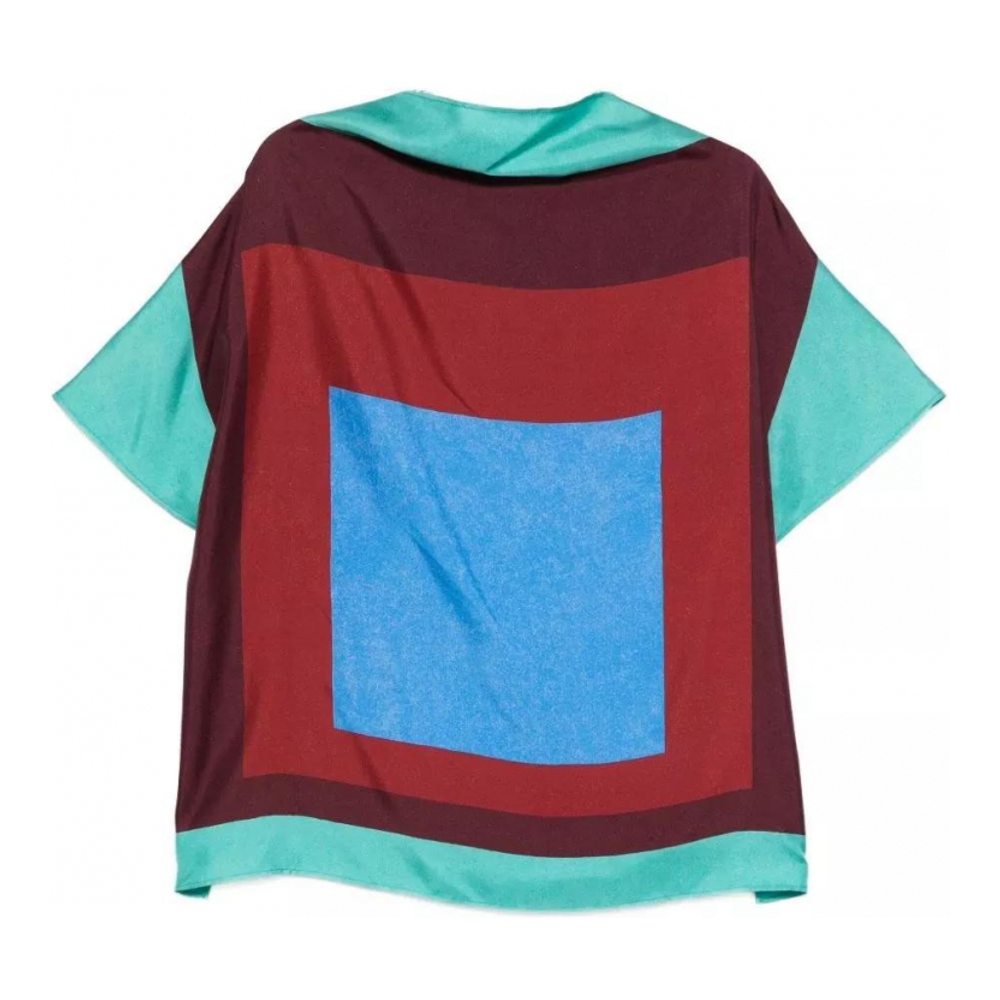 Top à manches courtes 'Scarf' pour Femmes