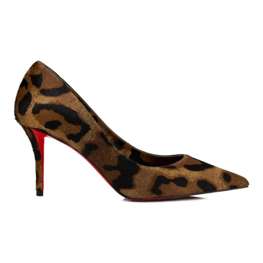 'Animal-Print' Sandalen mit Absatz für Damen