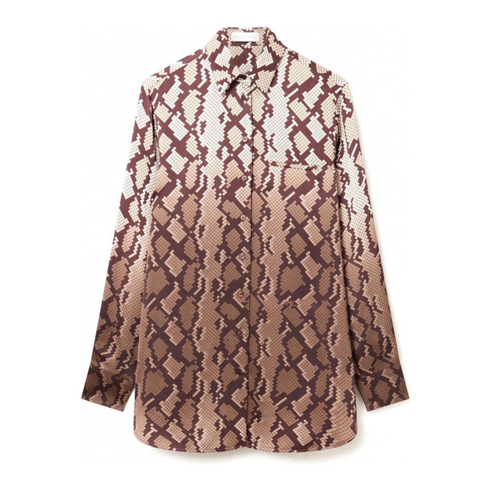 Chemise 'Snake Print' pour Femmes