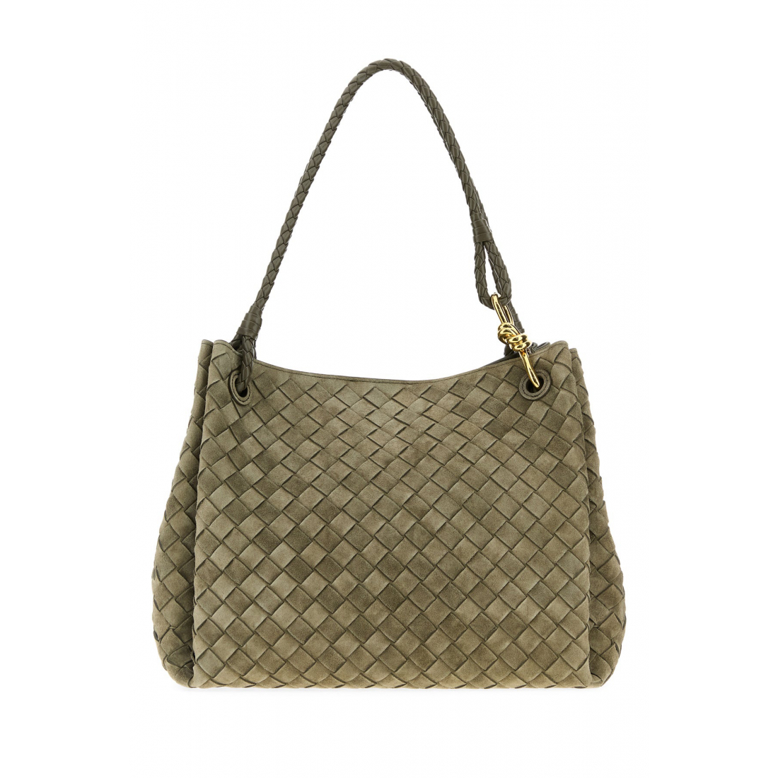 Women's 'Army Green Large Parachute' Shoulder Bag