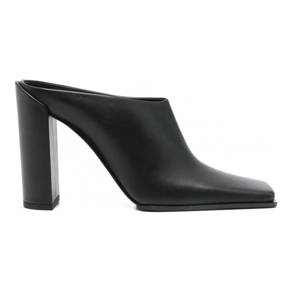 Women's 'Square-Toe' High Heel Mules