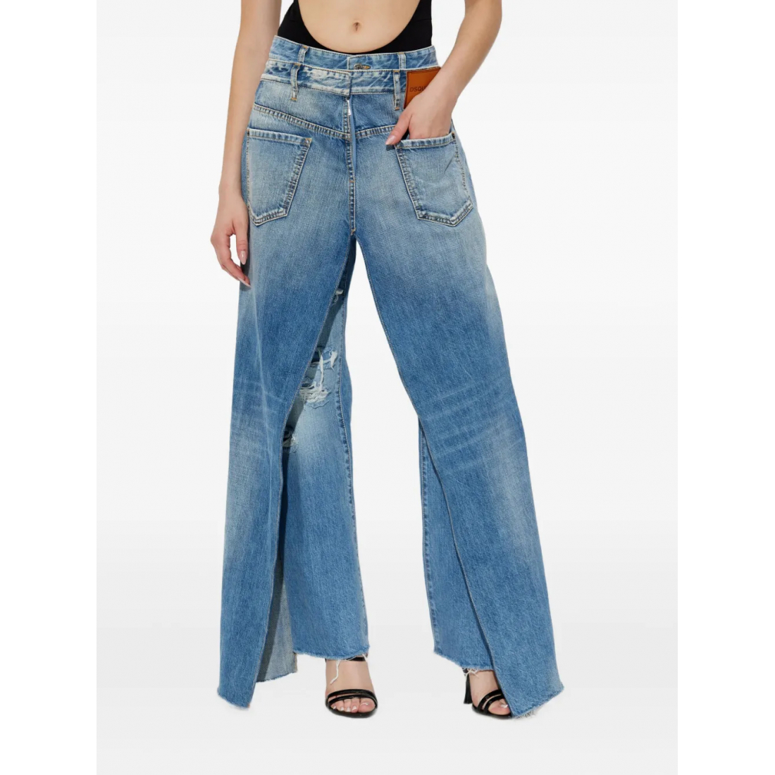 Jeans 'Frayed' pour Femmes