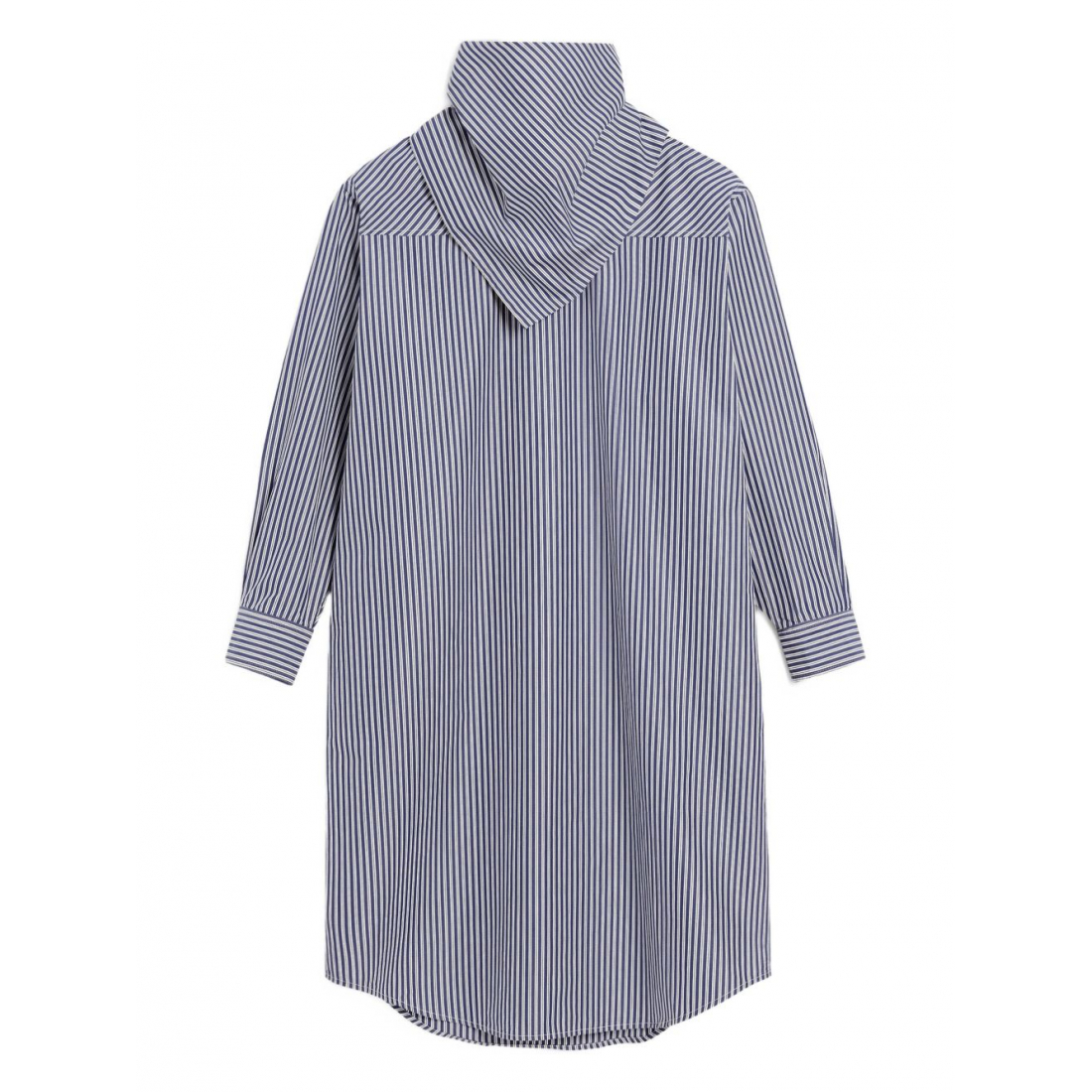 Robe Midi 'Striped Bandana-Collar' pour Femmes