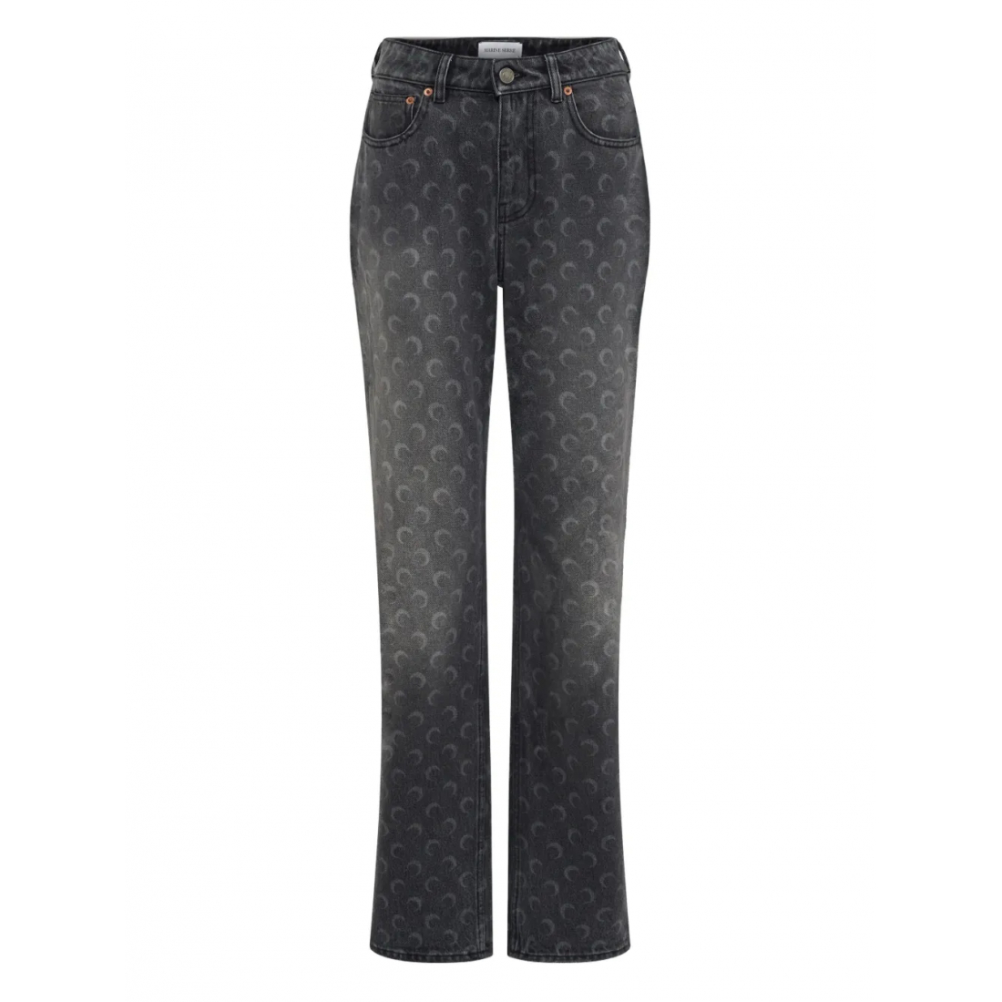 Jeans 'Moon Laser Wash Straight' pour Femmes