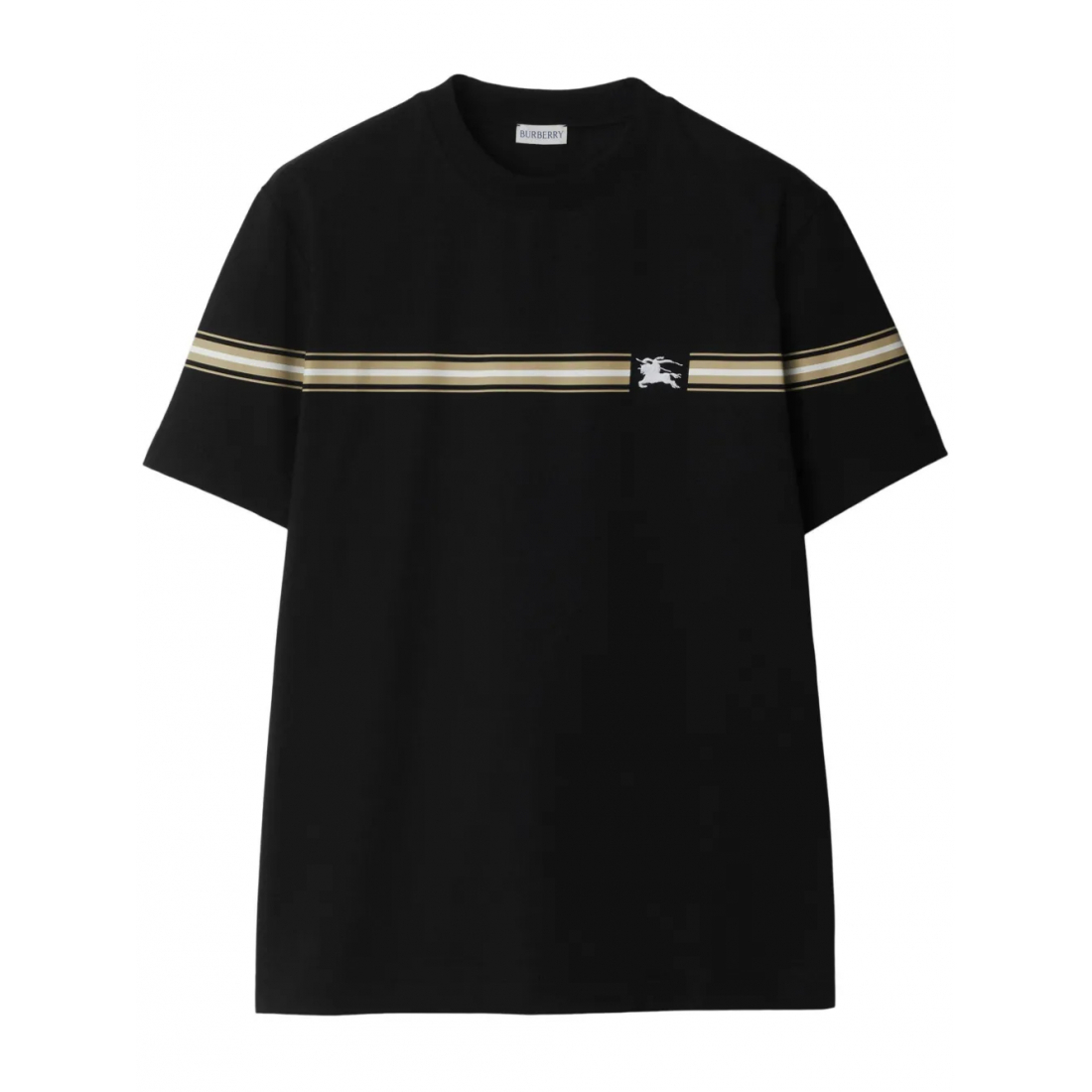 T-shirt 'Striped-Detail' pour Hommes