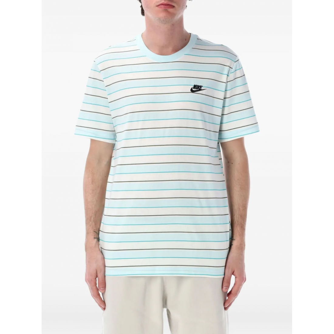 T-shirt 'Club Striped' pour Hommes