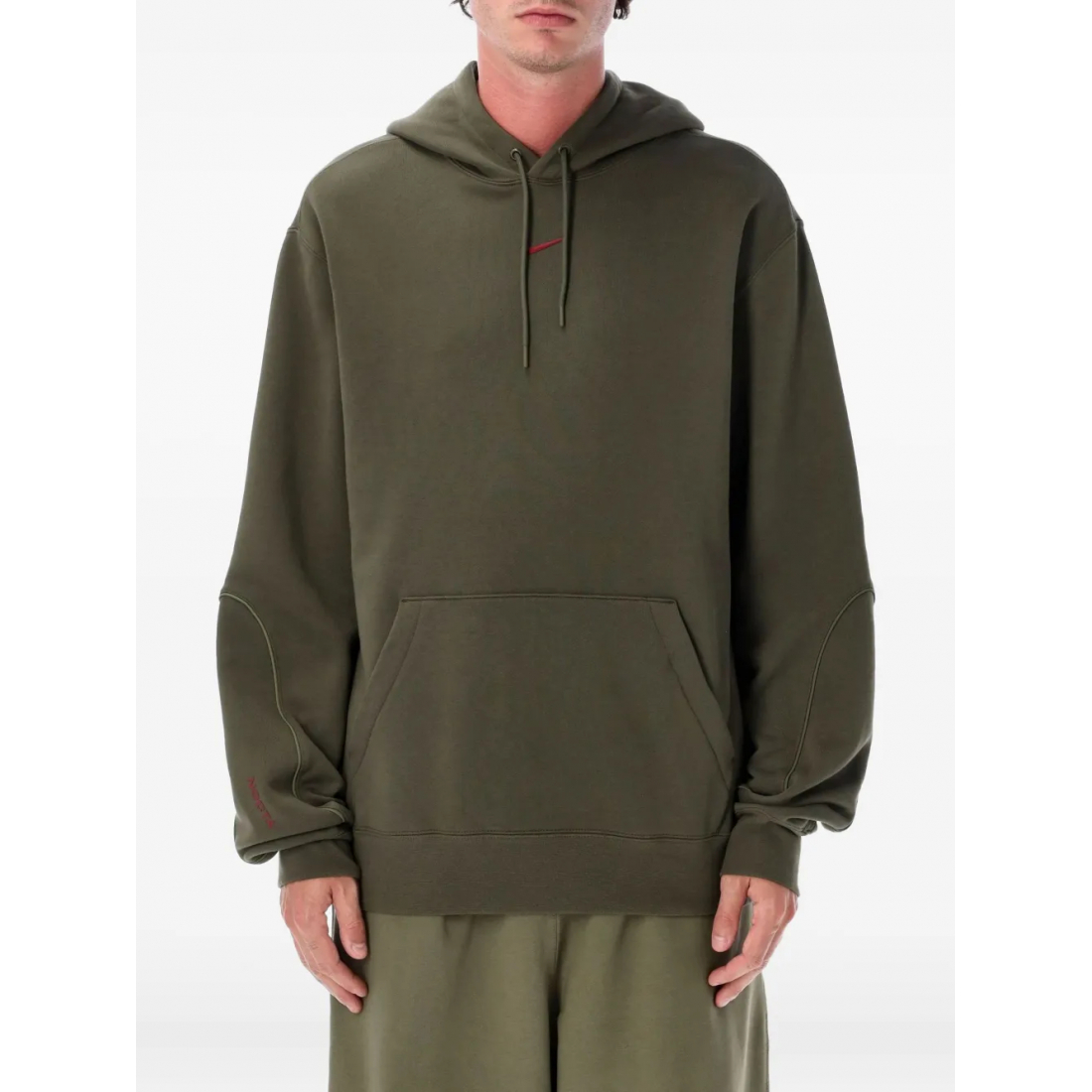 Sweatshirt à capuche  'Embroidered-Logo' pour Hommes