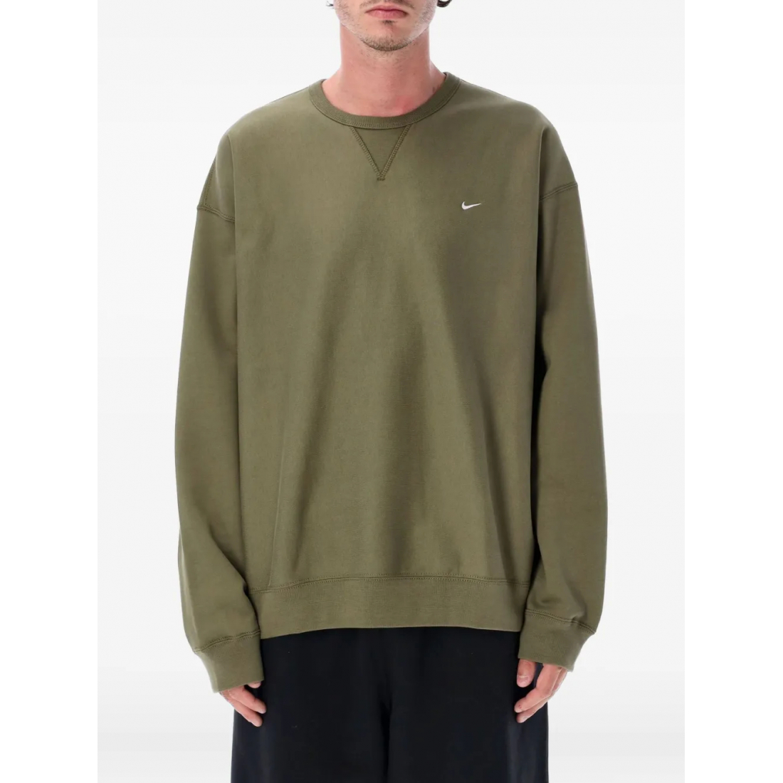 Men's 'Solo Swoosh Crew-Neck' Sweatshirt