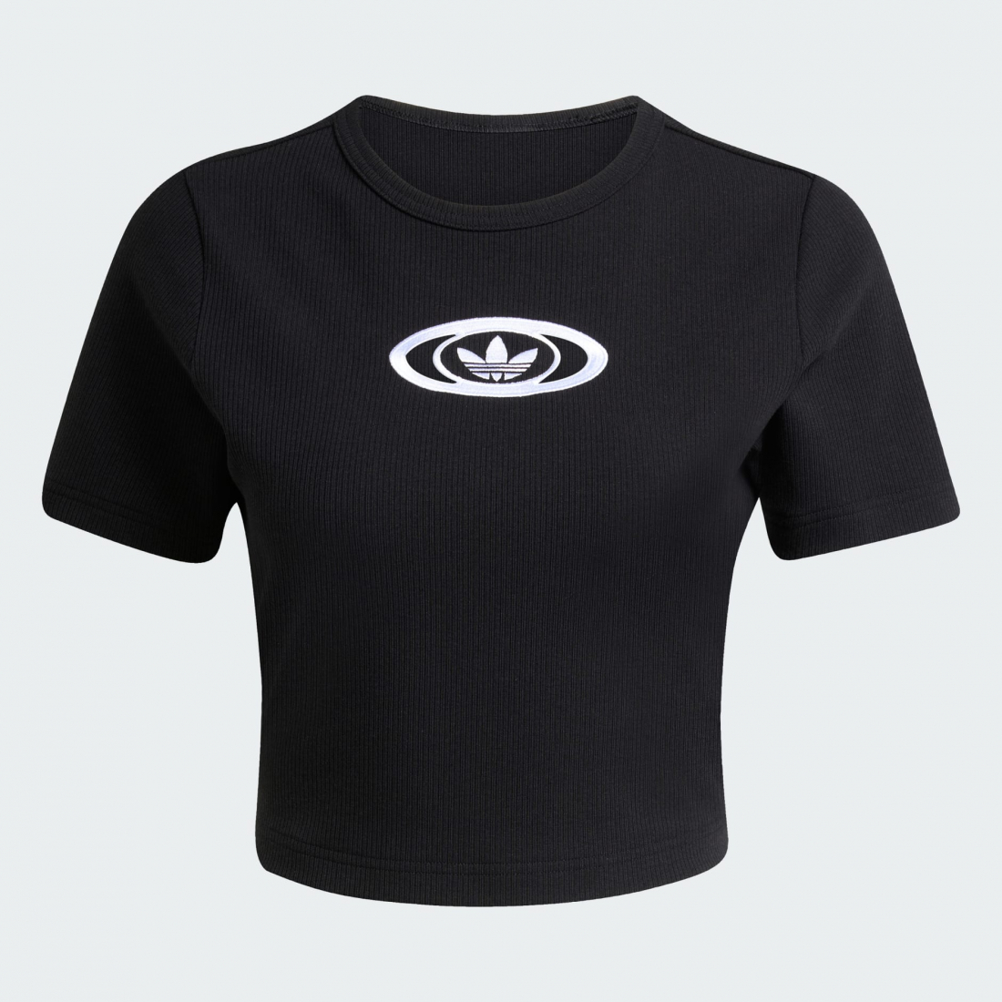 Women's 'Campus 2000 Back Cut Out' Crop T-shirt