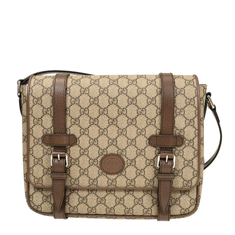 Women's 'GG supreme monogram' Messenger Bag