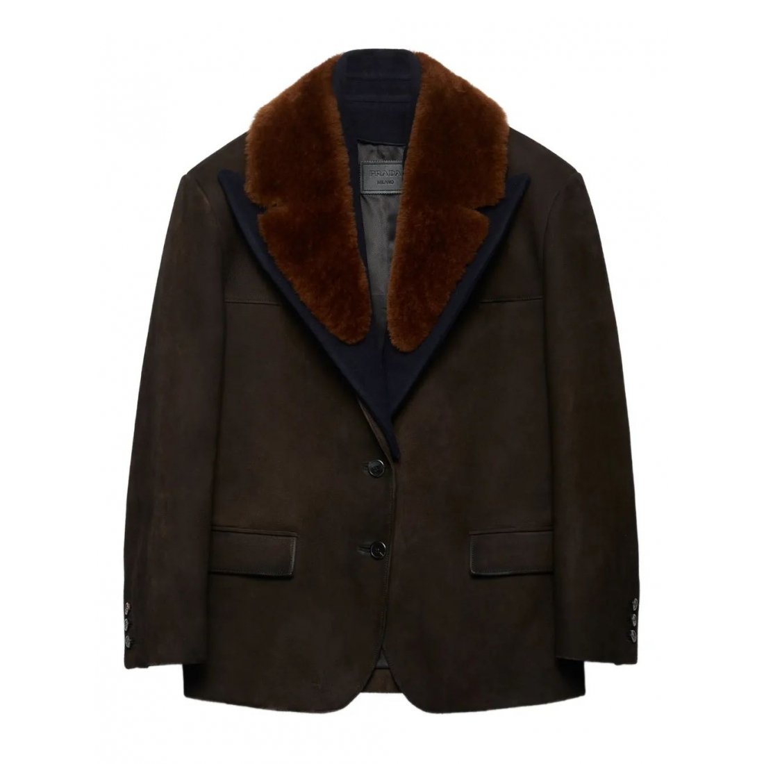 Manteau 'Shearling-Collar' pour Femmes