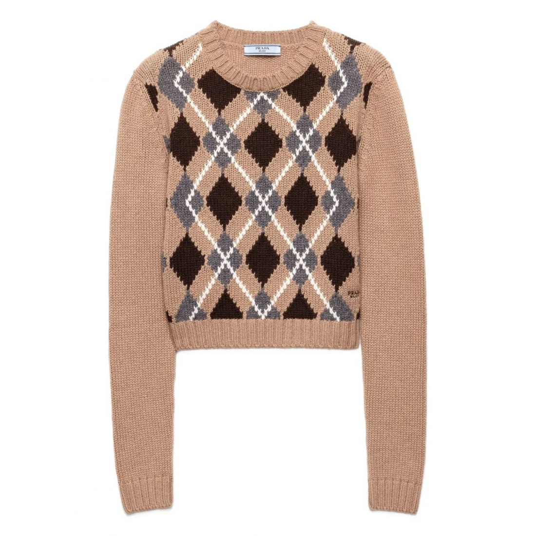 Pull 'Argyle-Pattern' pour Femmes