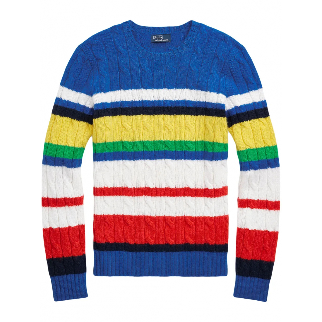 Women's 'Striped Cable-Knit' Sweater