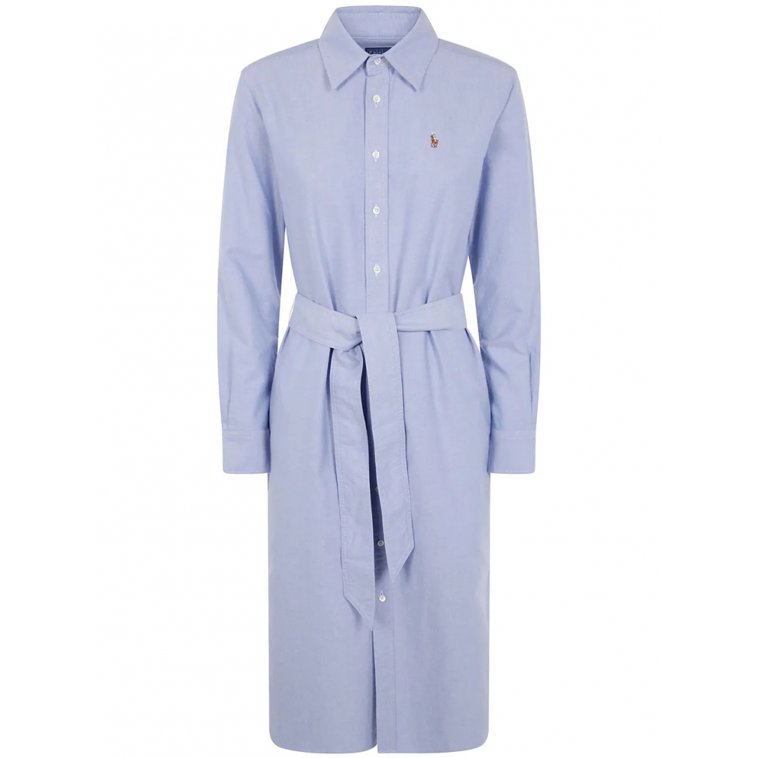 Robe Midi 'Polo Pony-Embroidered' pour Femmes