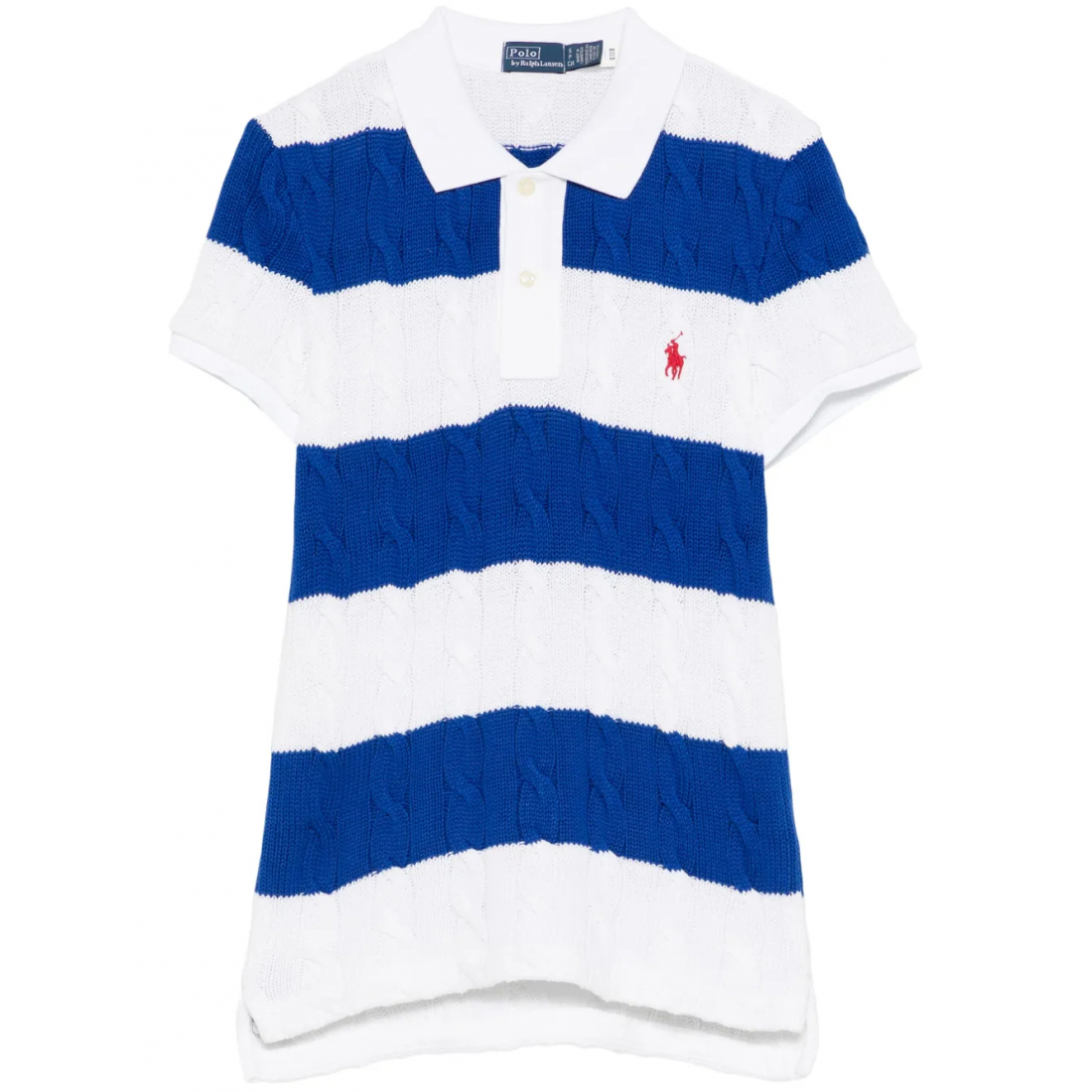 Polo 'Cable-Knit' pour Femmes