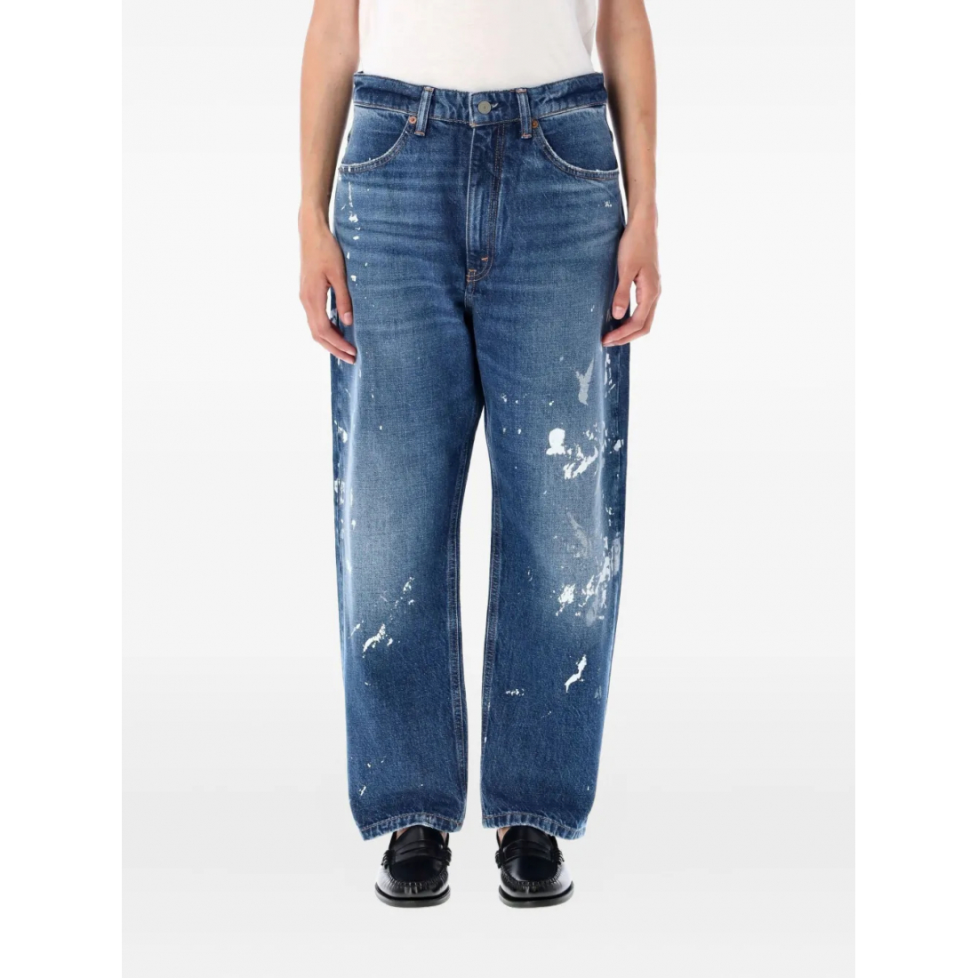Jeans 'Paint-Splatter' pour Femmes