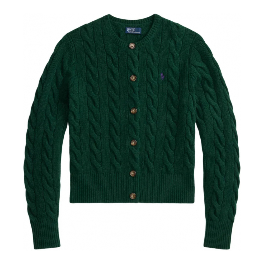 Cardigan 'Cable-Knit' pour Femmes