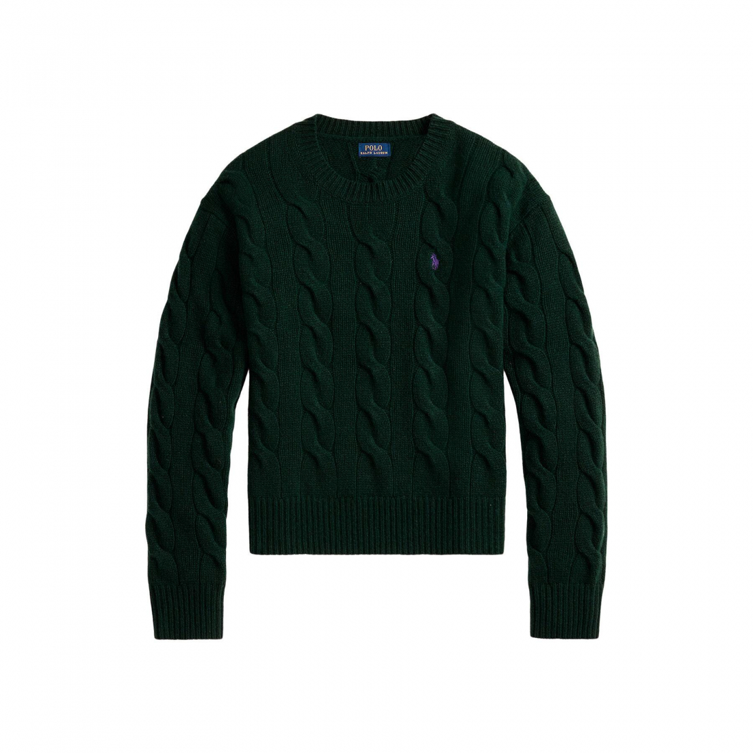 Pull 'Cable Logo' pour Femmes