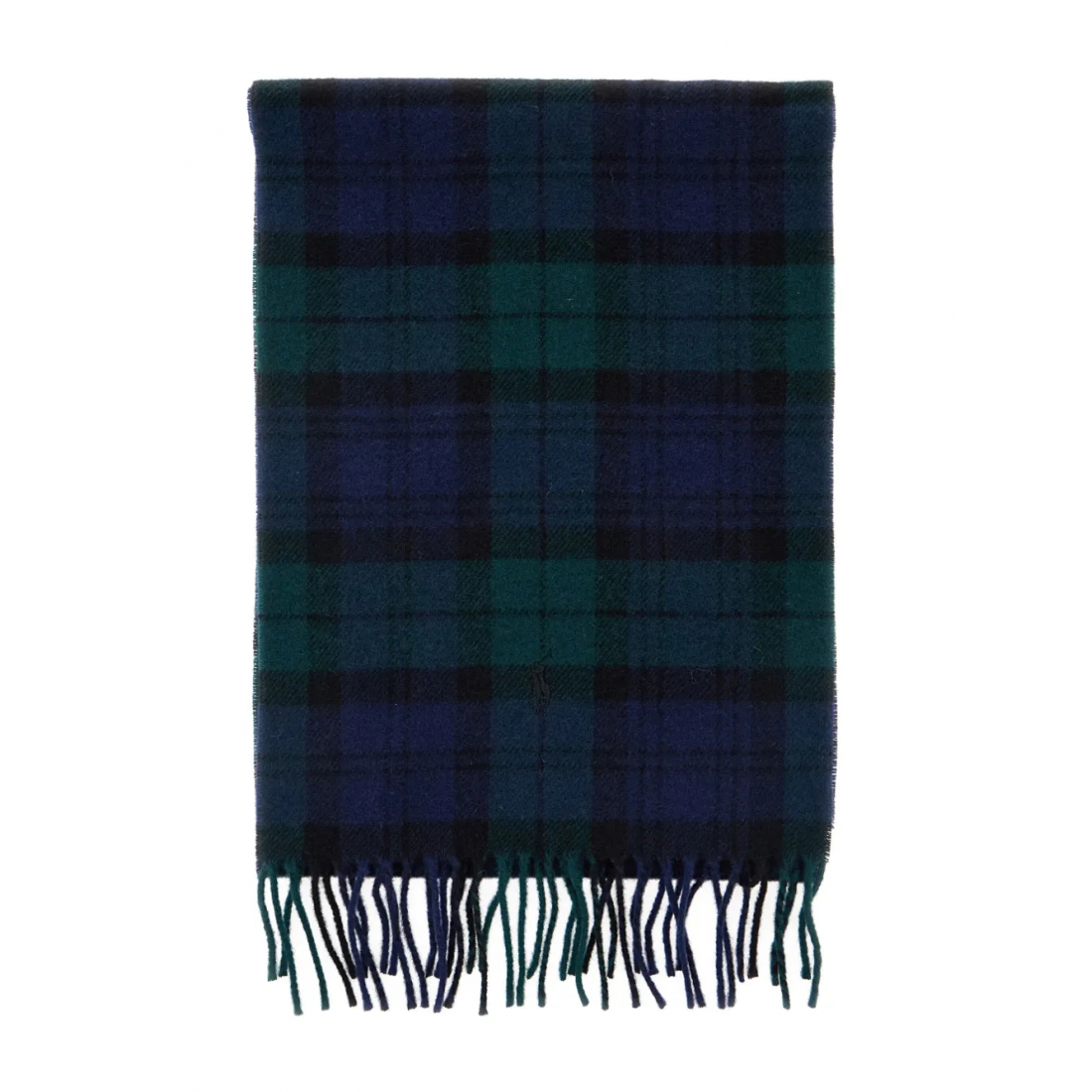 Foulard 'Embroidered-Logo Check-Pattern' pour Hommes