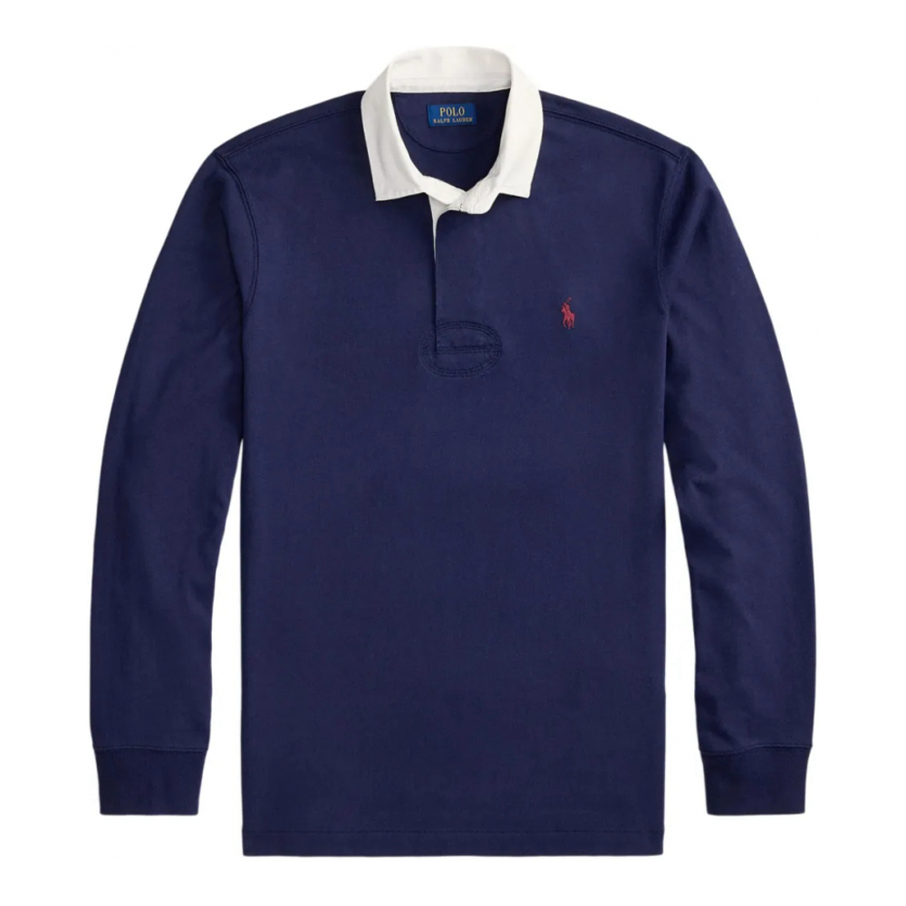 Men's Long-Sleeve Polo Shirt