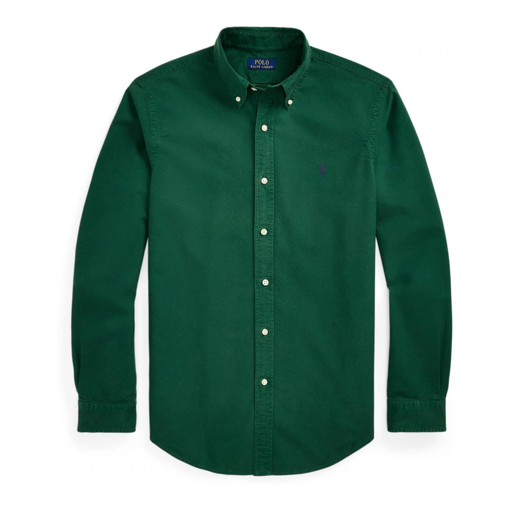 Chemise 'Logo-Embroidered' pour Hommes