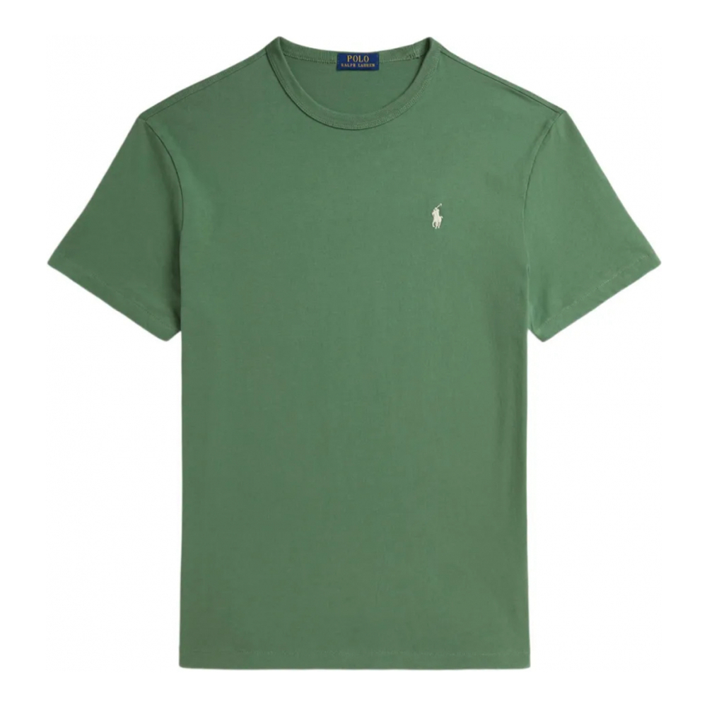 T-shirt 'Logo-Embroidered' pour Hommes