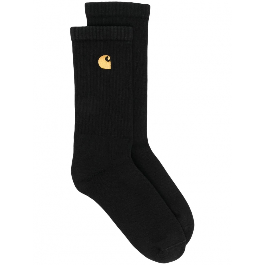 Chausettes 'Embroidered-Logo Ribbed' pour Hommes