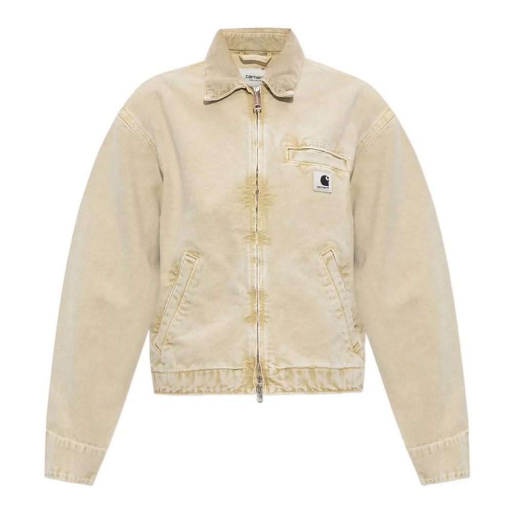 Veste en jeans 'Emery Organic-Cotton Zip-Up' pour Femmes