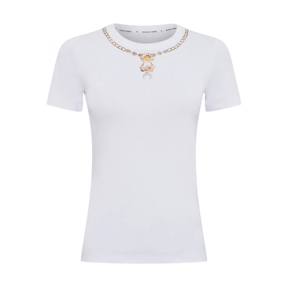 T-shirt 'Tromp L'Oeil Jewel-Embellished' pour Femmes