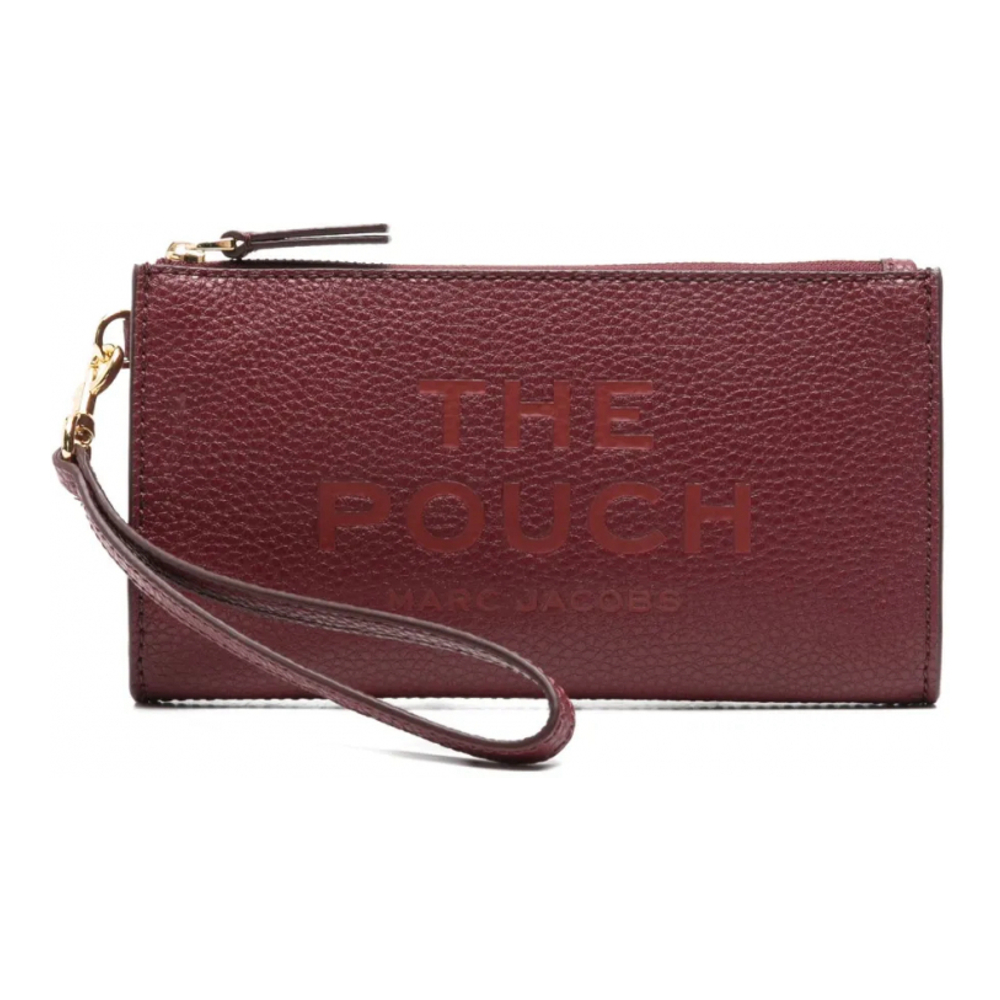 Women's 'Embossed Zip Pouch' Pouch